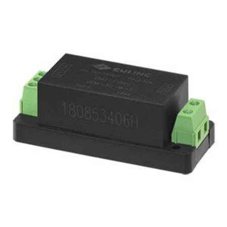 Cui Inc Power Line Filters Dc-Dc Filter, Emc 18~75 Vdc Input, 30 Watt, Din Rail Mounted VFM-30-W-DIN